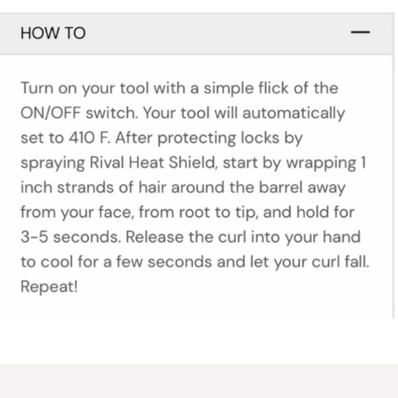 LANGE’ 32MM ONDULE’ CURLING WAND - Picture 14 of 16